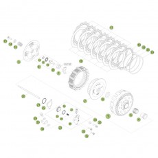 Beta RR450 Racing 13 Primärtrieb/Kupplung