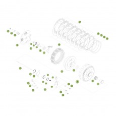 Beta RR480 15 Primärtrieb/Kupplung