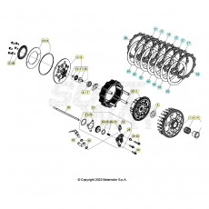 Beta RR480 Racing 25 Primärtrieb/Kupplung