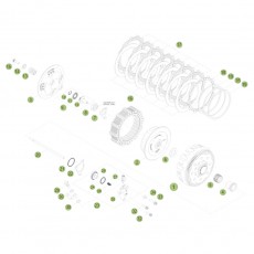 Beta RR480 Racing 16 Primärtrieb/Kupplung