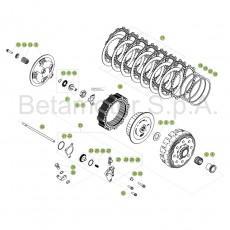 Beta RR480 Racing 17 Primärtrieb/Kupplung