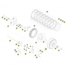 Beta RR498 Racing 14 Primärtrieb/Kupplung