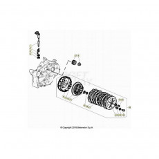 Beta RR50RC 21 Primärtrieb/Kupplung