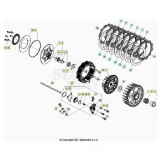 Beta RX300 24 Primärtrieb/Kupplung