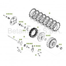 Beta Xtrainer 17 Primärtrieb/Kupplung