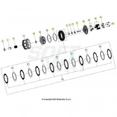 Beta Alp X 350 25 Primaertrieb/Kupplung 2