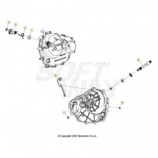 Beta RR125 LC T 24 Primärtrieb/Kupplung 2
