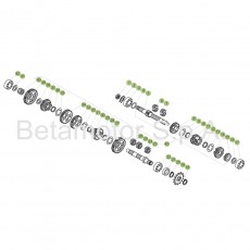 Beta EVO125 18 Getriebe