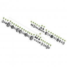 Beta  EVO125 Factory 13 Getriebe