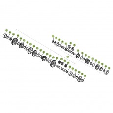 Beta  EVO125 Factory 14 Getriebe