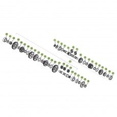 Beta  EVO125 Factory 16 Getriebe