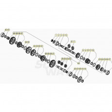 Beta EVO200 21 Getriebe