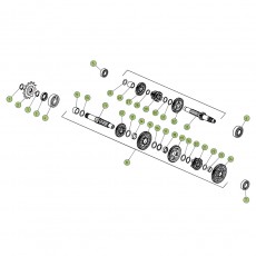 Beta EVO250 4T 15 Getriebe