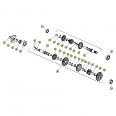 Beta EVO250 4T 18 Getriebe