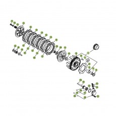 Beta EVO300 Factory 14 Primärtrieb/Kupplung
