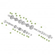 Beta EVO80 Junior 15 Getriebe