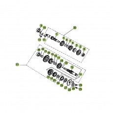 Beta RE125 15 Getriebe