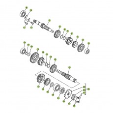 Beta RR125 11 Getriebe