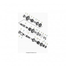 Beta RR125 LC R 25 Getriebe