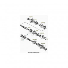 Beta RR125 LC 4T 20 Getriebe