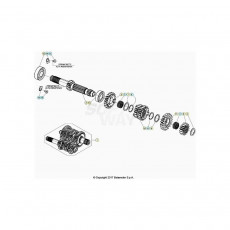 Beta RR125RC 24 Getriebe 1