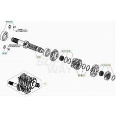 Beta RR125 20 Getriebe 1