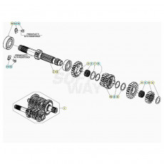 Beta RR200 26 Getriebe 1