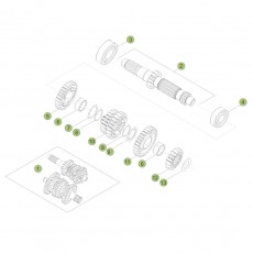 Beta RR250 18 Getriebe 1