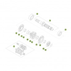 Beta RR250 2T 15 Getriebe 1