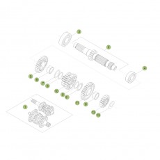 Beta RR250 2T Racing 15 Getriebe 1