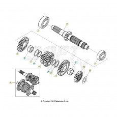 Beta RR250RC 26 Getriebe 1