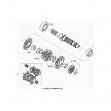 Beta RR300RC 25 Getriebe 1