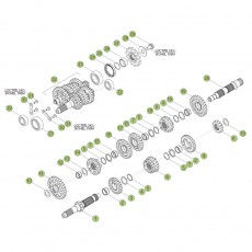 Beta RR350 Racing 13 Getriebe