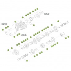 Beta RR350 Racing 15 Getriebe