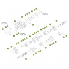 Beta RR350 Racing 16 Getriebe