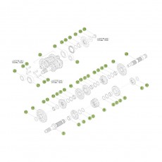 Beta RR350 Racing 17 Getriebe