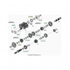 Beta RR350RC 22 4T Getriebe