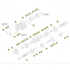 Beta RR430 Racing 16 Getriebe