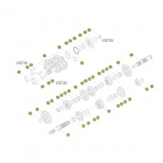 Beta RR430 Racing 17 Getriebe