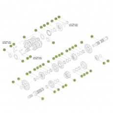 Beta RR430 Racing 4T 18 Getriebe