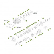 Beta RR450 Cross Country 12 Getriebe