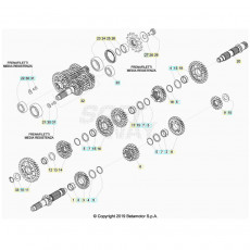 Beta RR480 20 Getriebe