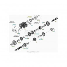 Beta RR480 21 Getriebe