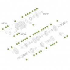 Beta RR480 Racing 16 Getriebe