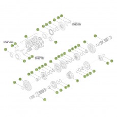 Beta RR498 Factory 12 Getriebe