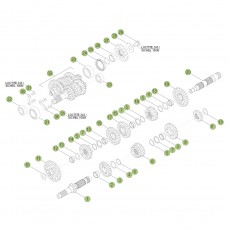 Beta RR498 Racing 14 Getriebe