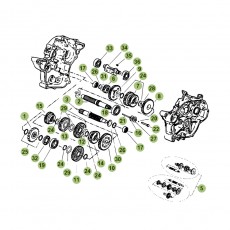 Beta RR50 Racing 16 Getriebe