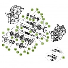 Beta RR50 Sport 15 Getriebe