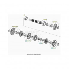 Beta RR125RC 25 Getriebe 2