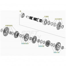 Beta RR200 20 Getriebe 2